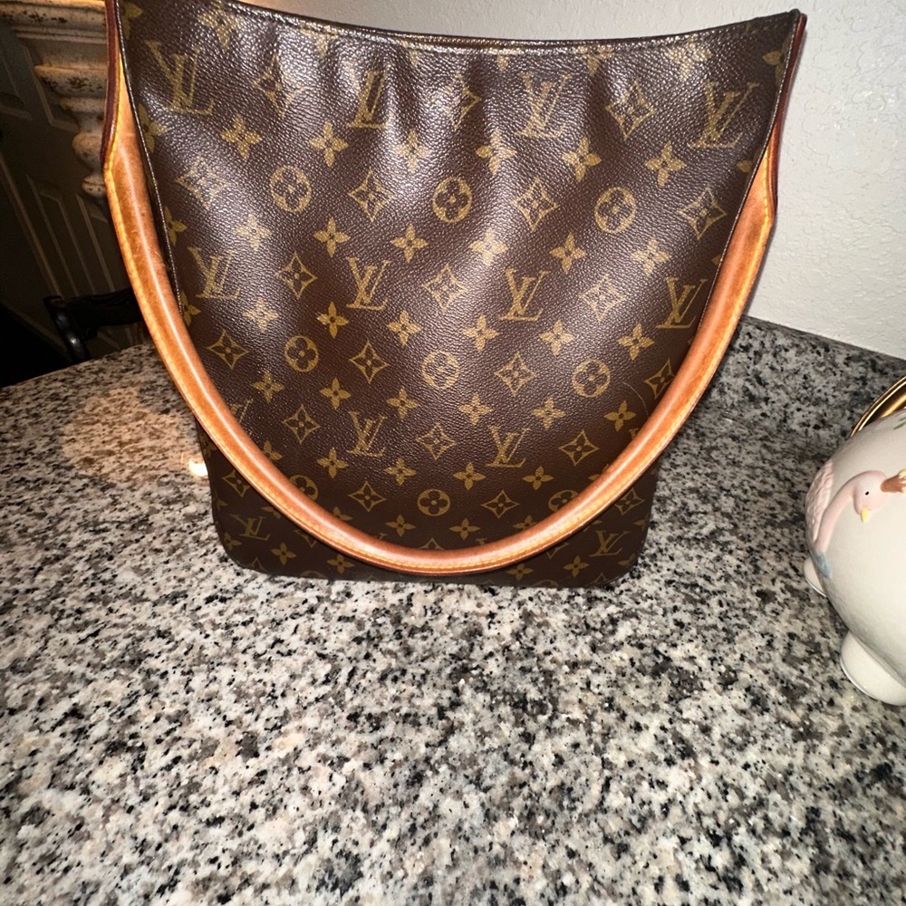 Louis Vuitton Brown Monogram Shoulder Bag